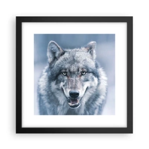 Pôster com moldura preta - Vai aceitar o desafio? - 30x30 cm