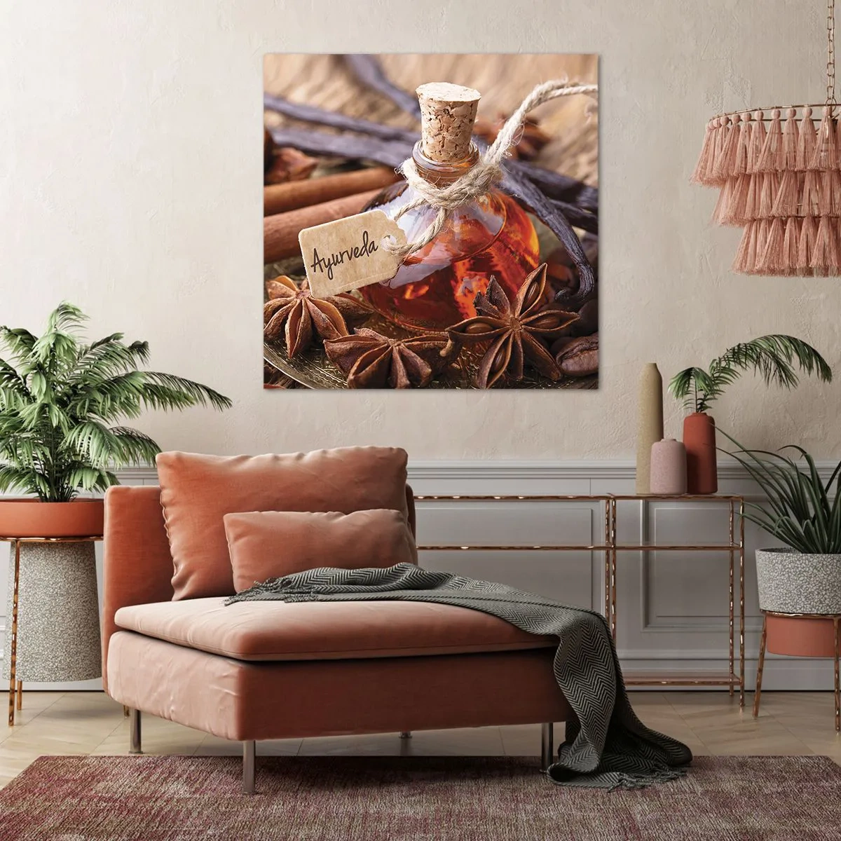 Quadro em tela - Rumo à unidade do corpo e do espírito - 40x40 cm