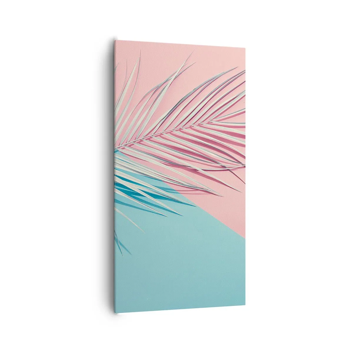 Quadro em tela - Impressão tropical - 65x120 cm