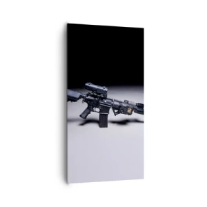 Quadro em tela - O Cavaleiro das Trevas - 65x120 cm