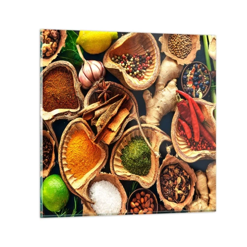 Quadro em vidro - Leve o que quiser - 40x40 cm