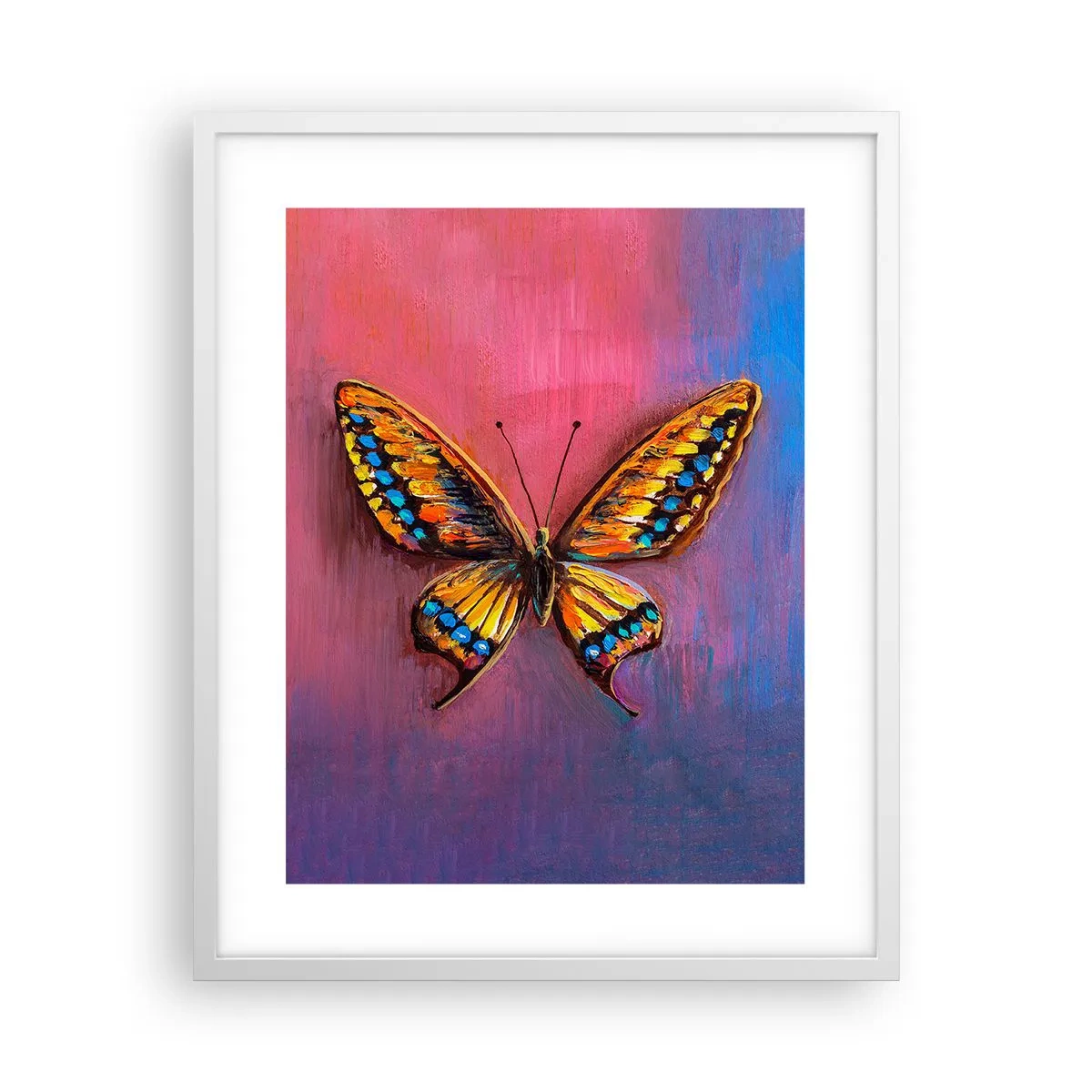 Pôster em moldura branca - Uma joia da natureza - 40x50 cm