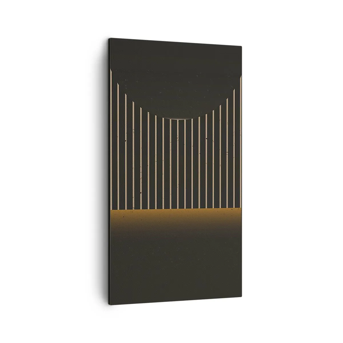 Quadro em tela - Explorar a escuridão - 45x80 cm