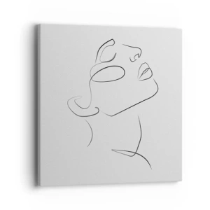 Quadro em tela - Os meandros dos sonhos - 40x40 cm