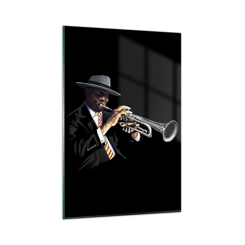 Quadro em vidro - Charme da velha escola - 80x120 cm