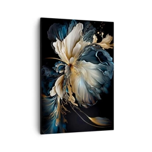 Quadro em tela - Flor de samambaia de conto de fadas - 50x70 cm
