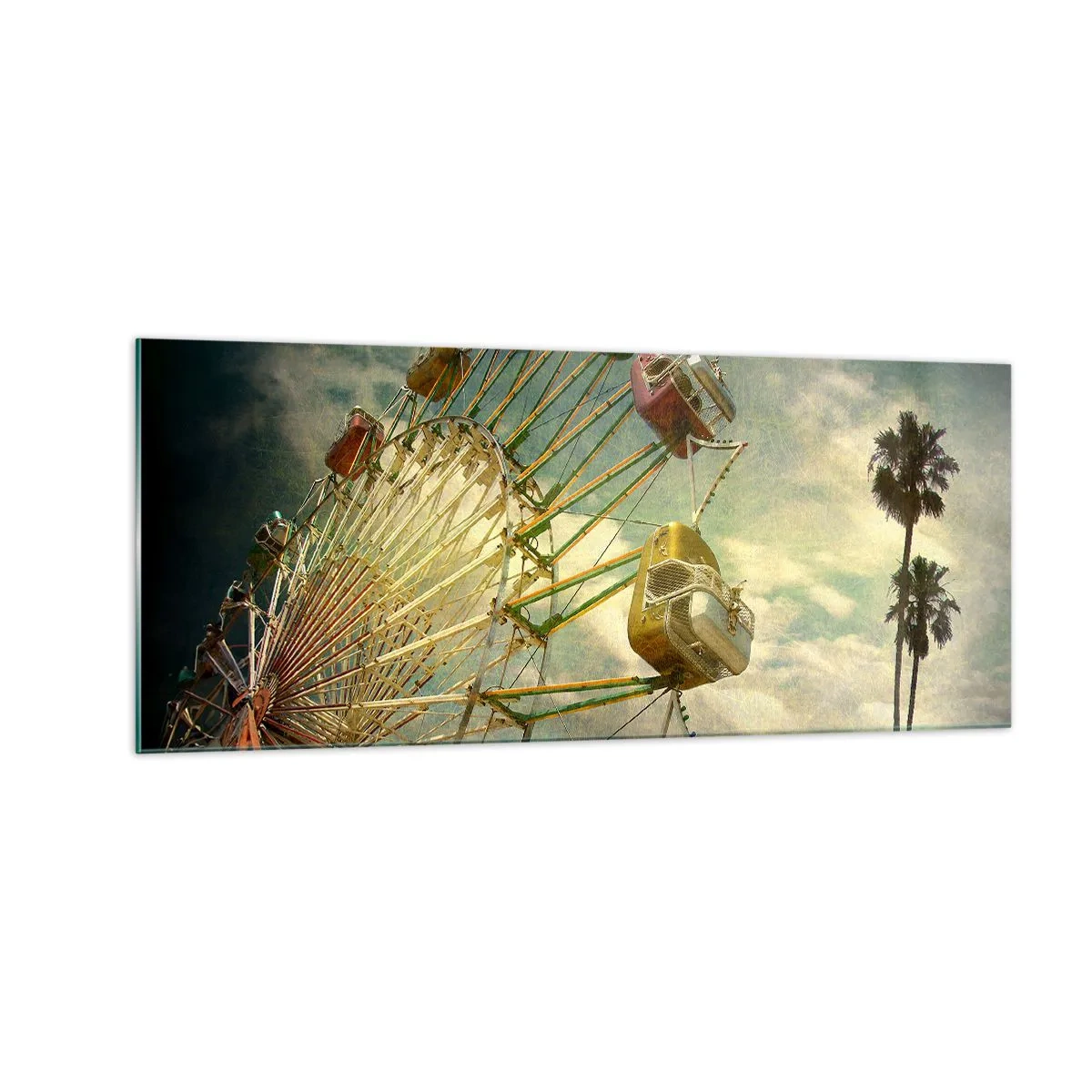 Quadro em vidro - Será divertido… - 100x40 cm