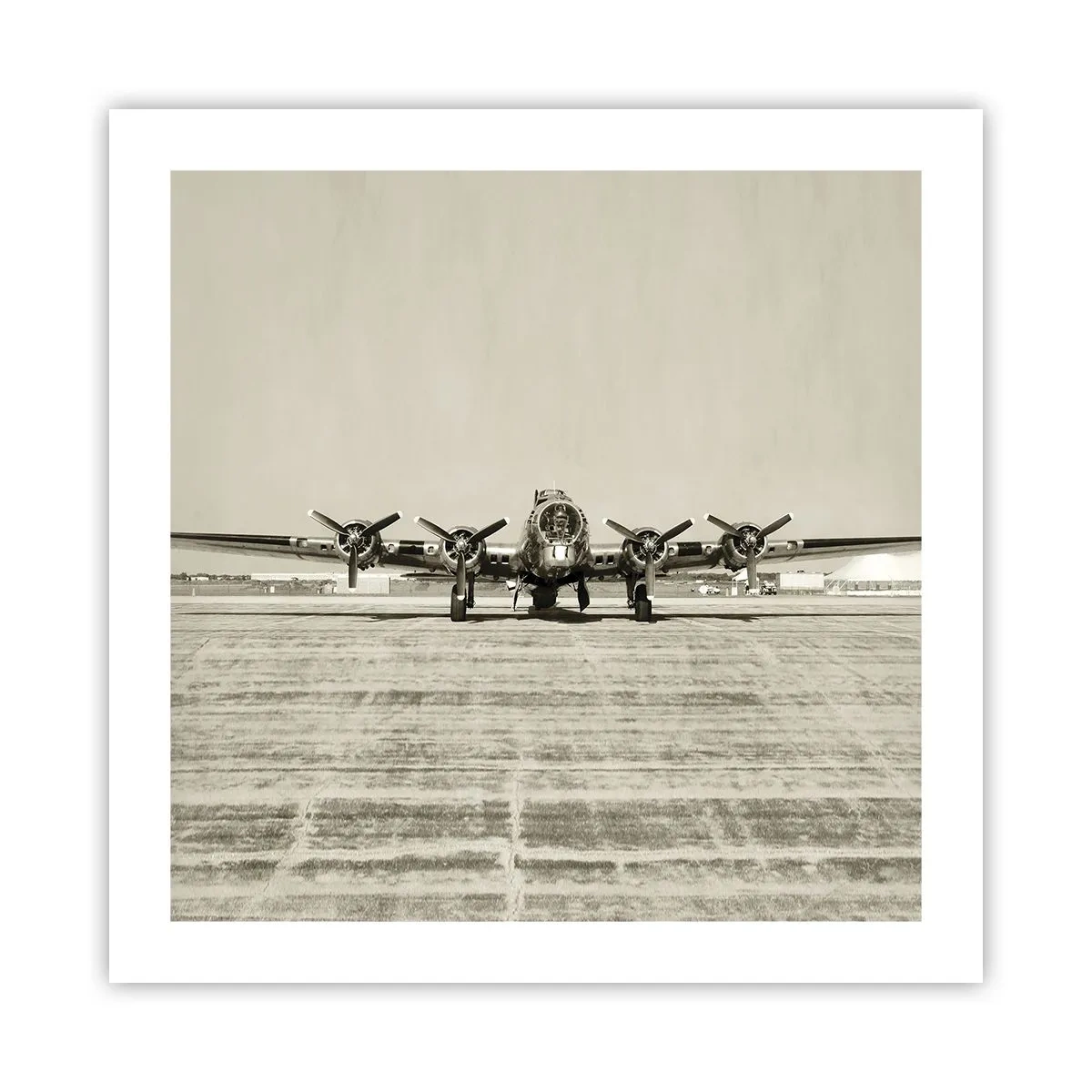 Pôster - Pronto como sempre  - 50x50 cm