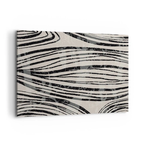 Quadro em tela - Piscina em linha - 100x70 cm