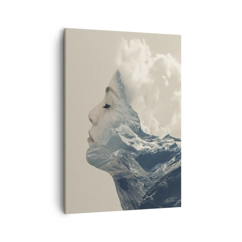 Quadro em tela - A beleza dos elementos da natureza - 50x70 cm