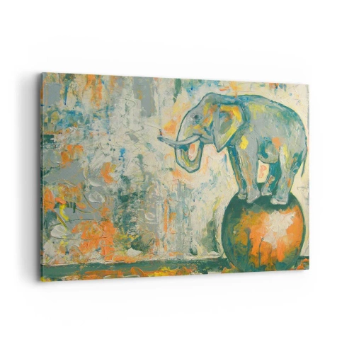 Quadro em tela - Viva o circo! - 120x80 cm