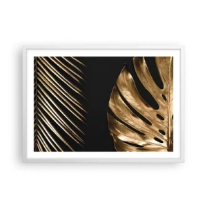 Pôster em moldura branca - Diferentes e igualmente caros - 70x50 cm