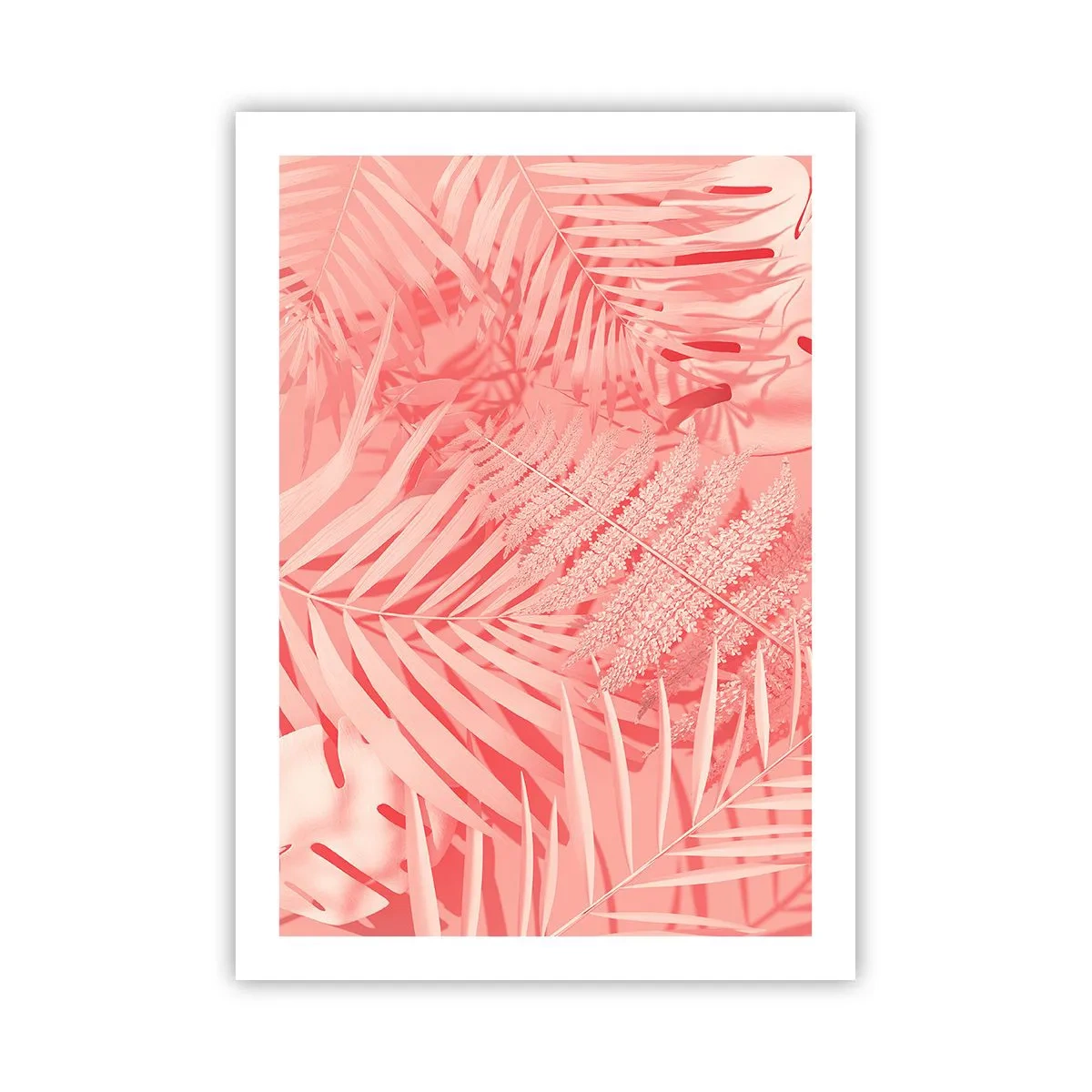 Pôster - Conceito cor-de-rosa - 50x70 cm