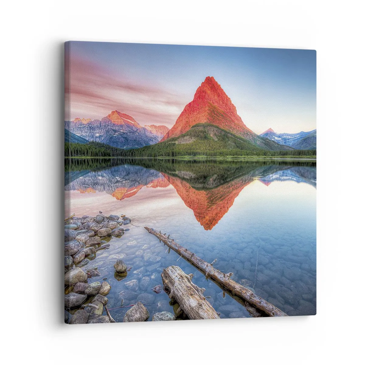 Quadro em tela - Calor e frio - 30x30 cm