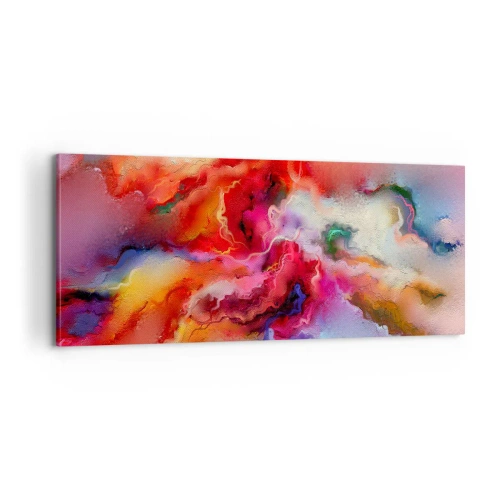 Quadro em tela - Como capturar os sonhos - fumo - 100x40 cm