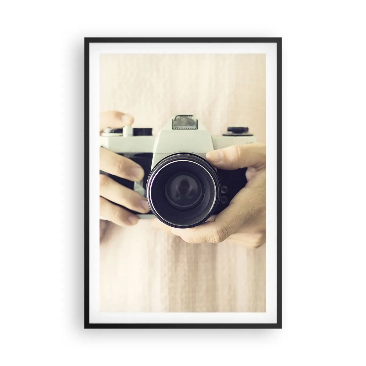 Pôster com moldura preta - Para ver mais... - 61x91 cm