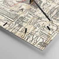 Mostrador com traços