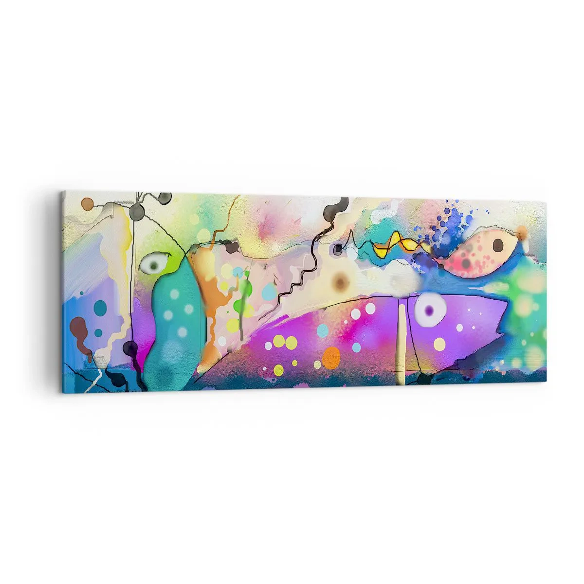 Quadro em tela - Sem palavras! - 140x50 cm