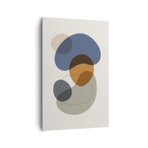 Quadro em tela - Gotas de cor - 80x120 cm