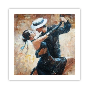 Pôster - A la Rudolf Valentino - 50x50 cm