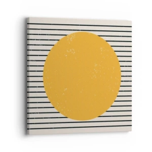 Quadro em tela - O poder da simplicidade - 40x40 cm