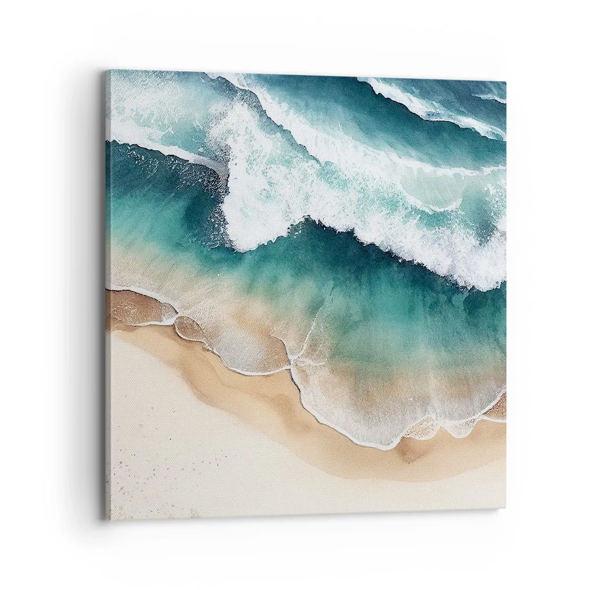 Quadro em tela - O eterno encontro - 70x70 cm