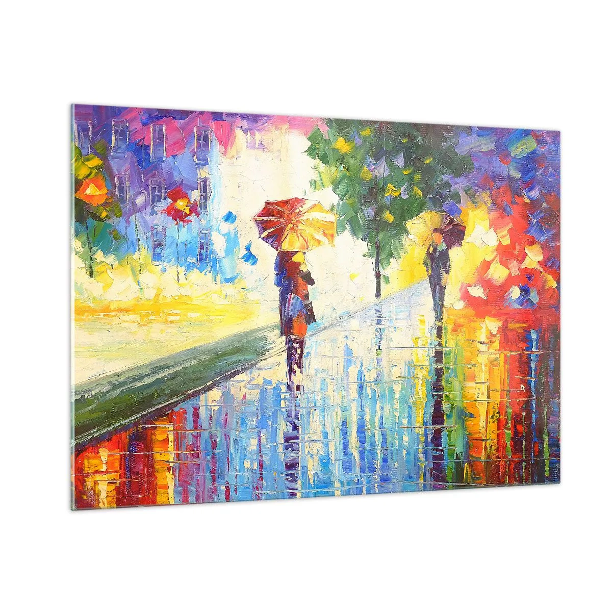 Quadro em vidro - E tudo está claro - 100x70 cm