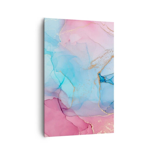 Quadro em tela - Encontro e difusão - 80x120 cm