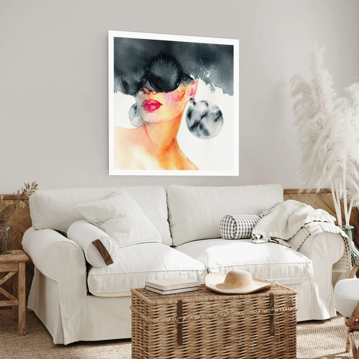 Pôster - O segredo da elegância - 40x40 cm