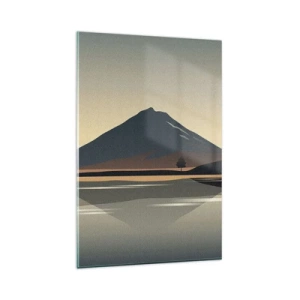 Quadro em vidro - Reflexo de espelho - 80x120 cm
