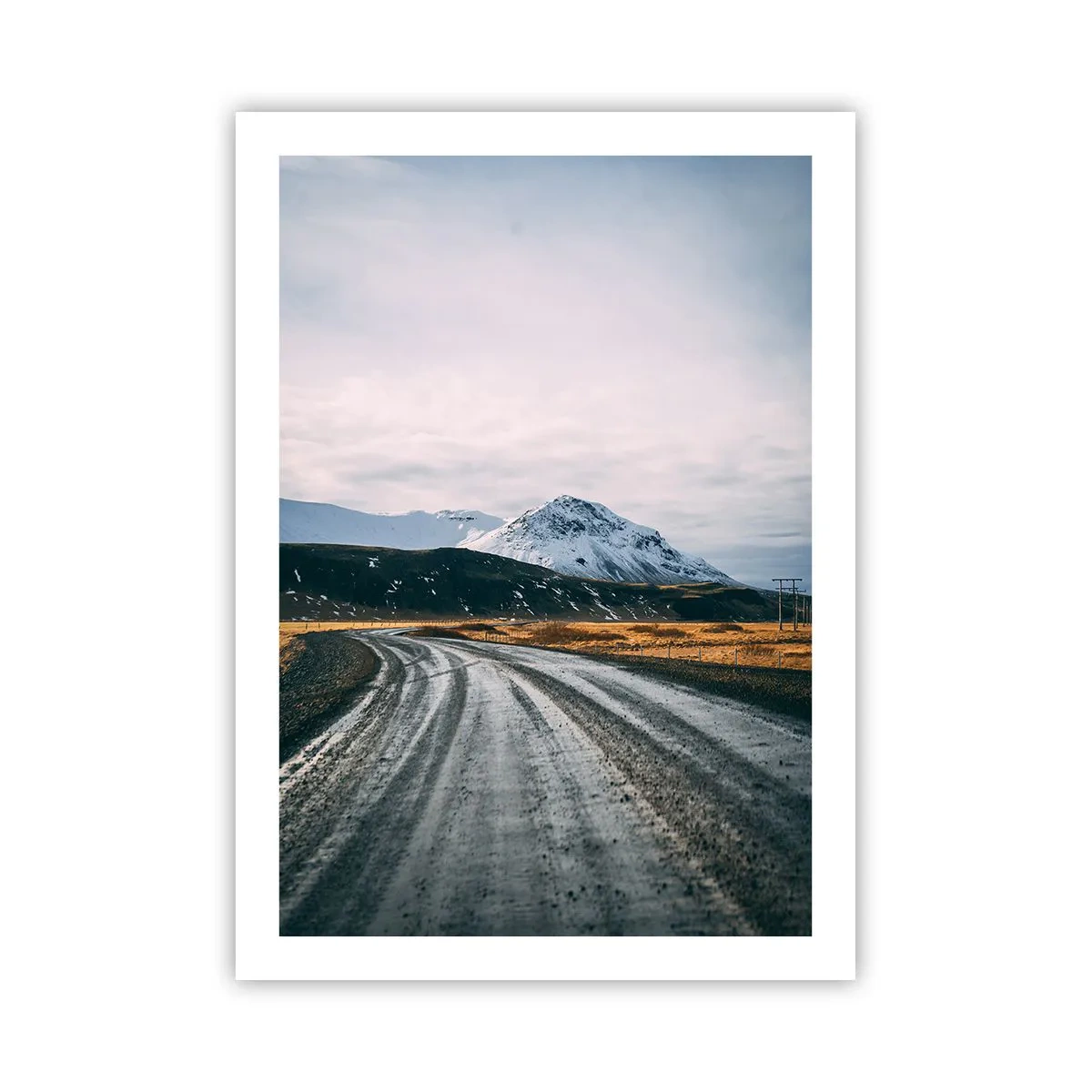 Pôster - No clima islandês - 50x70 cm