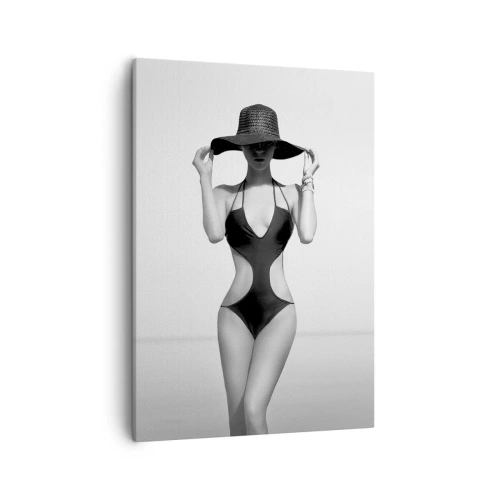 Quadro em tela - Meu nome é: Elegância - 50x70 cm