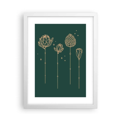 Pôster em moldura branca - A família RAMOS - 30x40 cm