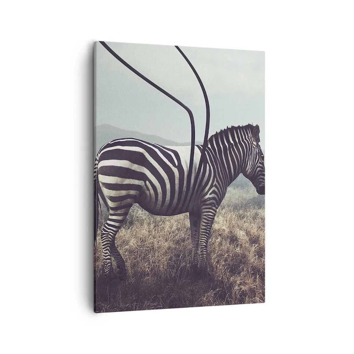 Quadro em tela - Atenção! Falha - 50x70 cm