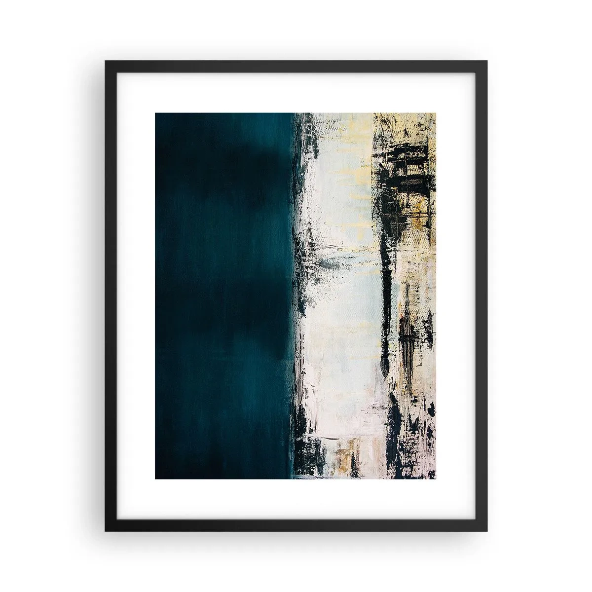 Pôster com moldura preta - Composição horizontal - 40x50 cm