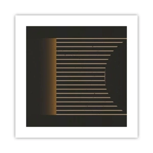 Pôster - Explorar a escuridão - 40x40 cm