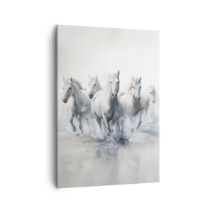Quadro em tela - Magia branca - 50x70 cm