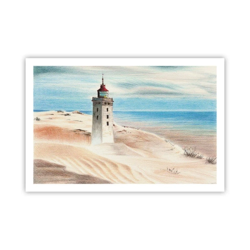 Pôster - Sempre a olhar para o mar - 91x61 cm