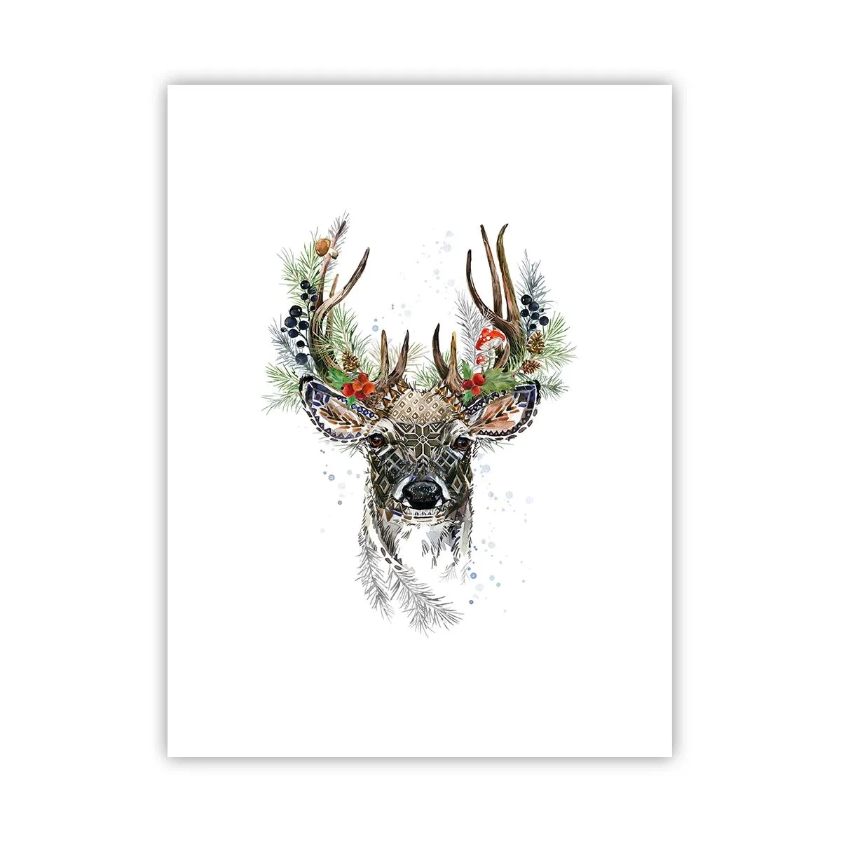 Pôster - Num manto festivo - 30x40 cm