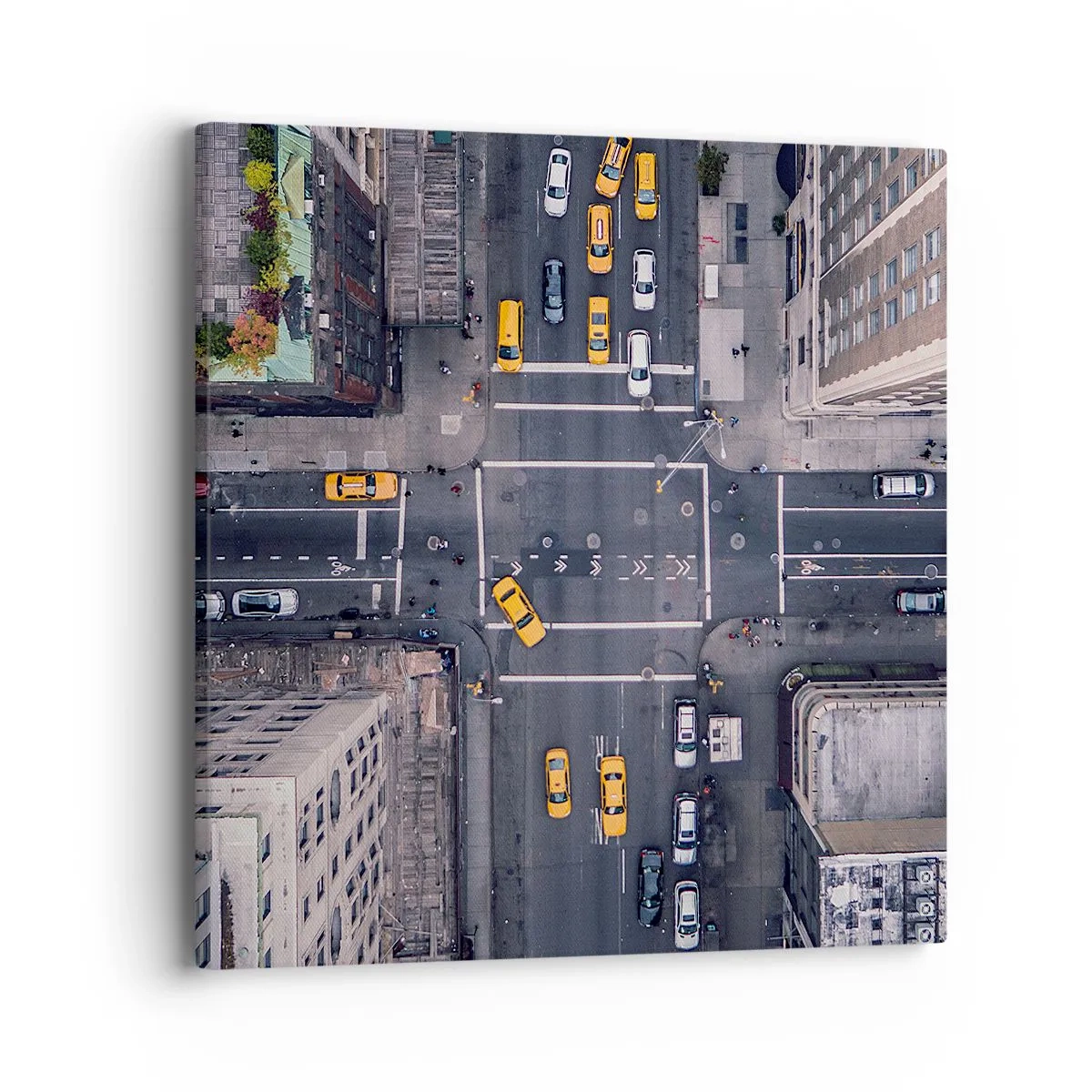 Quadro em tela - Escolha simples - 40x40 cm