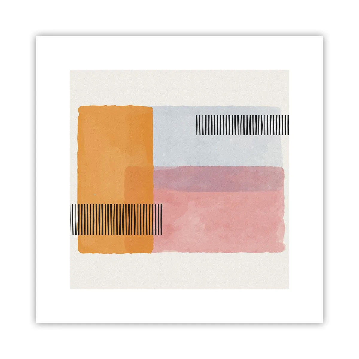 Pôster - De canto a canto - 30x30 cm