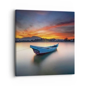 Quadro em tela - Uma boa noite se aproxima - 40x40 cm