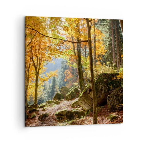 Quadro em tela - Tempo para descansar - 50x50 cm