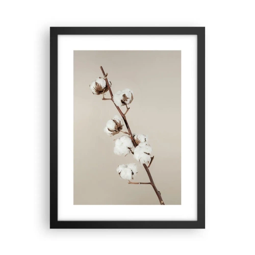 Pôster com moldura preta - Na fonte da suavidade - 30x40 cm