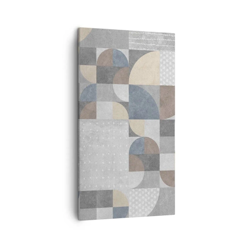 Quadro em tela - Fantasia cerâmica - 45x80 cm