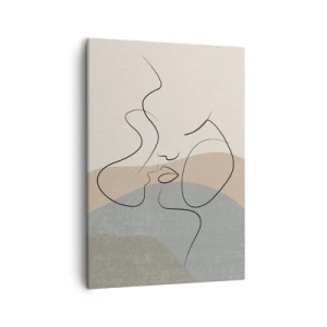 Quadro em tela - Como uma pincelada - 50x70 cm