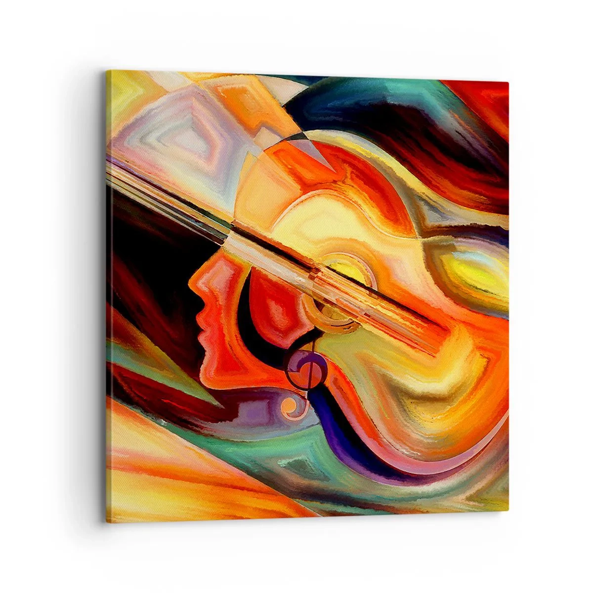 Quadro em tela - Está tudo bem - 70x70 cm