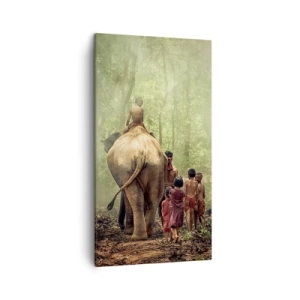 Quadro em tela - Novo Livro da Selva - 45x80 cm
