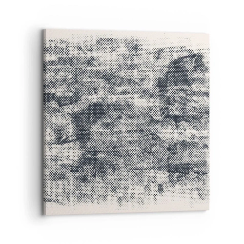Quadro em tela - Composição nebulosa - 70x70 cm