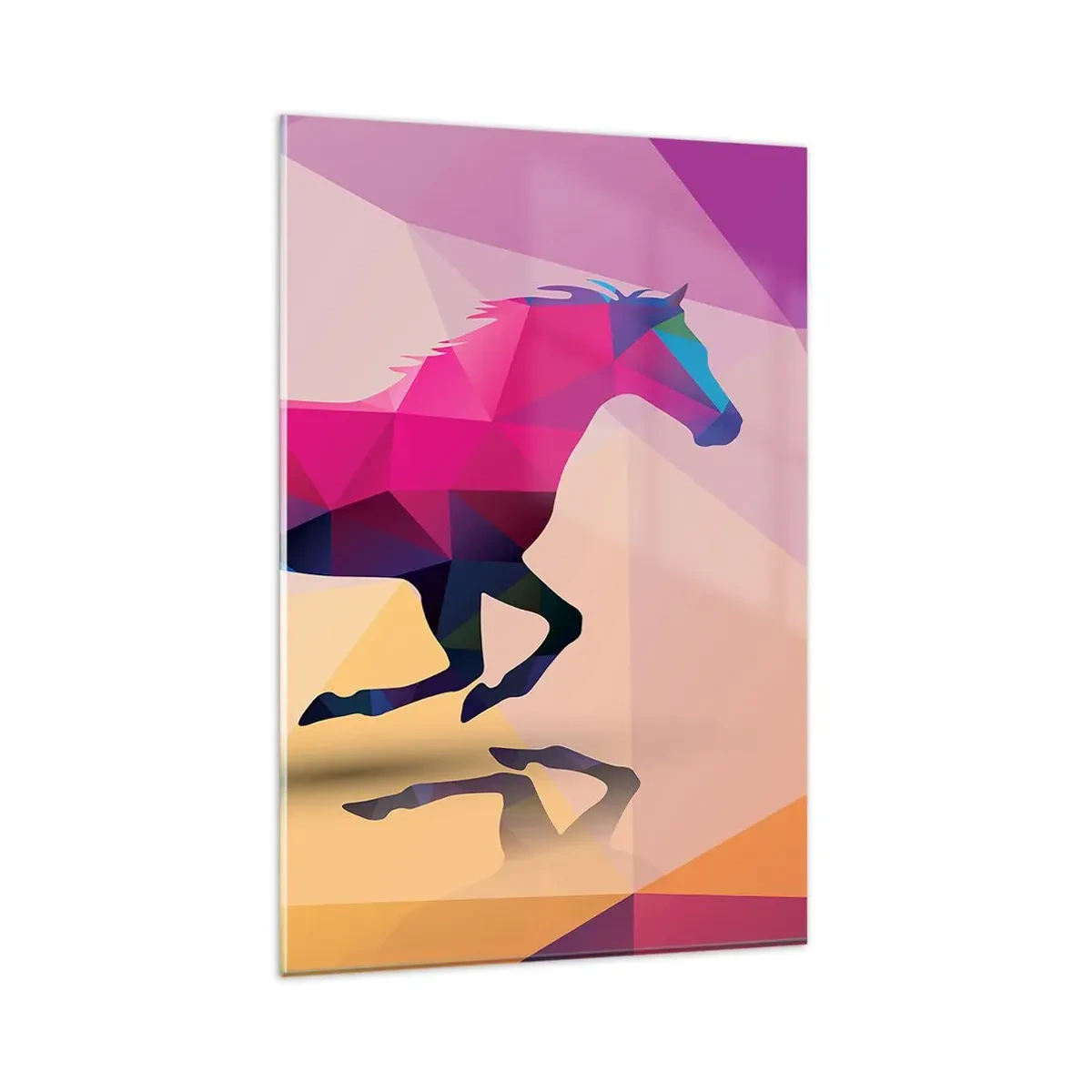 Quadro em vidro - O cubismo ainda vive - 80x120 cm